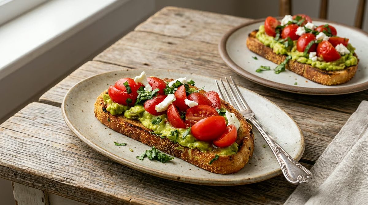 Avocado Toast — served at Joe's Naples Park Diner, Naples, Florida