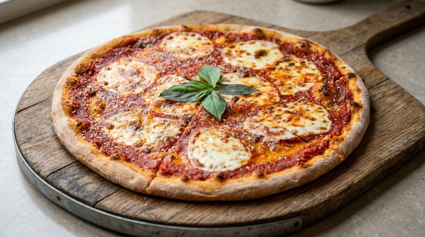 Margarita Pizza — served at Joe's Naples Park Diner, Naples, Florida